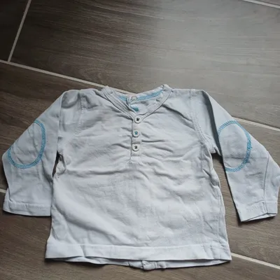 T-shirt manches longues Gémo garçon 6 mois